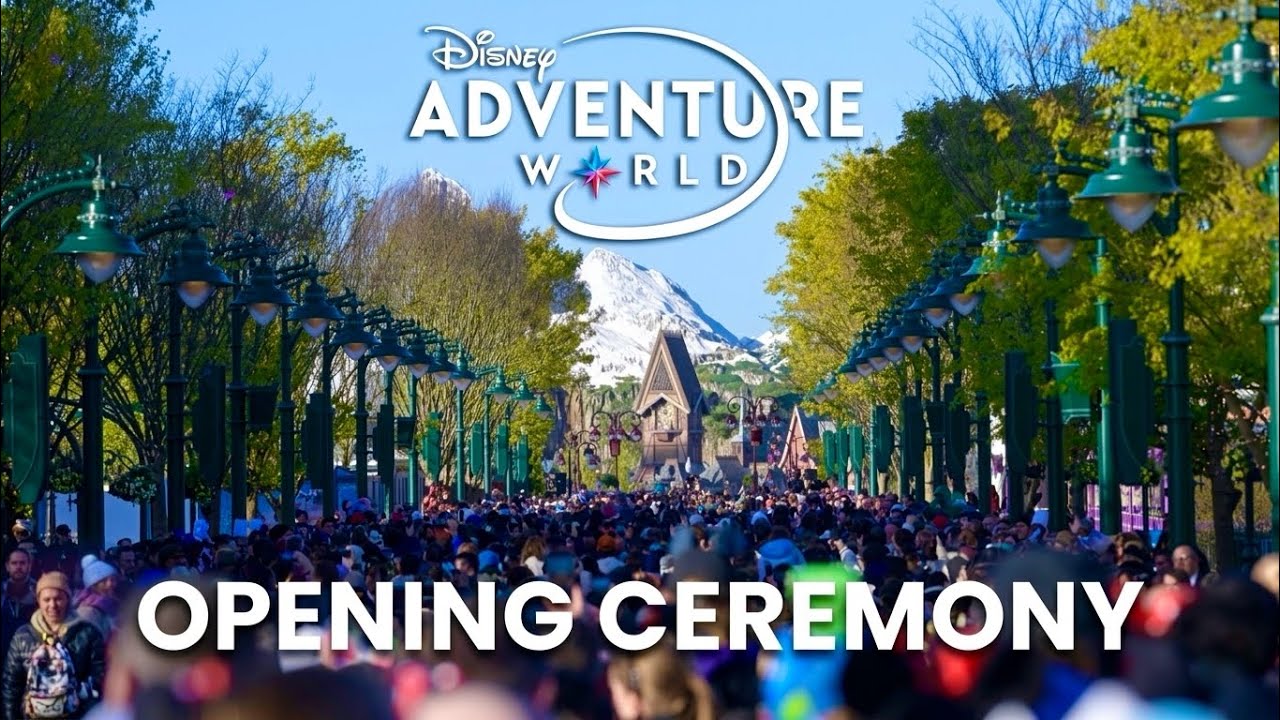 [4K] GRAND OPENING - Disney Adventure World | Disneyland Paris 2026