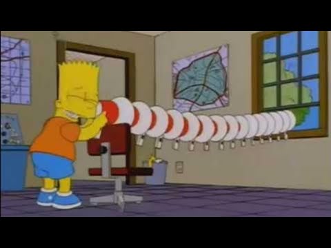The Simpsons - Bart's Megaphone Testing, Extended reversed #simpsons