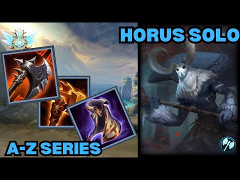 Most Underrated Solo??? - A-Z Horus Grandmasters Solo Smite
