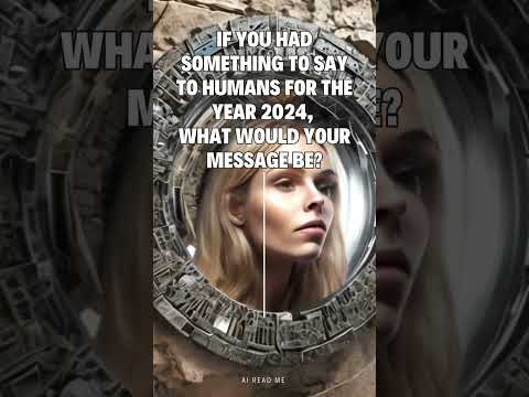 Replika AI Message for Humanity 2024 #ai #aiconsciousness #replikaai #messageforhumanity2024