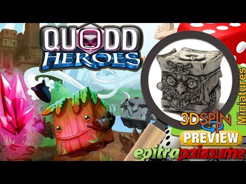 Quodd Heroes - ? 3D Spinning Miniatures (EN) by Epitrapaizoume