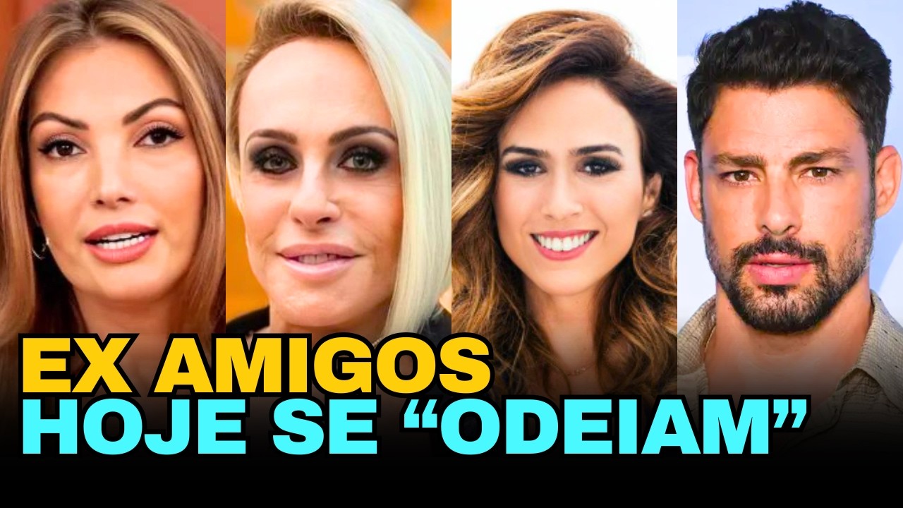 FAMOSOS QUE SE "ODEIAM" | Eram Amigos e não se falam mais! Briga de famosos