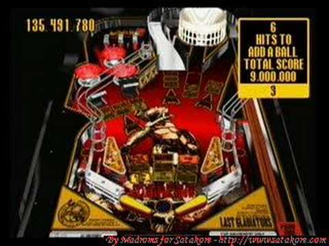 Digital Pinball : Last Gladiators Saturn