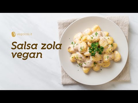 Salsa zola vegan - Ricetta estratta dal corso di cucina "Menu di Natale"