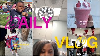 Hair Injection Session | V-Day | School Lunch Date |VLOG