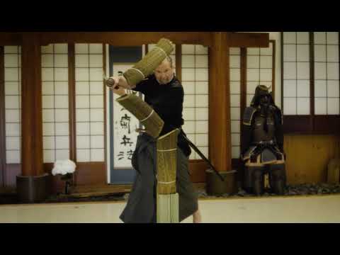 Nami ryu Tameshigiri-Using your center to power two cuts