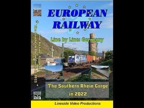 Line-by-Line: Germany - The Southern Rhine Gorge in 2022 #trains #railways #railroad #rhein  #bahn