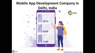 Mobile App Development Company in Delhi, India