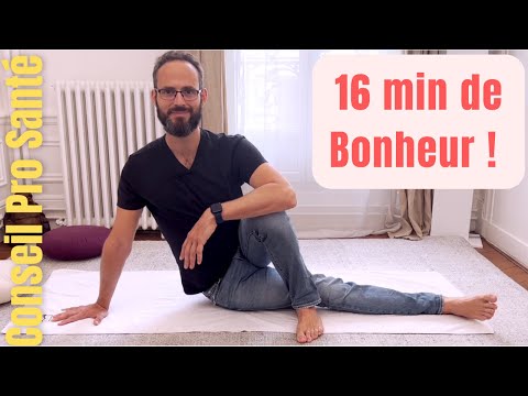 Routine d'exercices anti mal de dos : étirements, stretching, mobilisation etc...