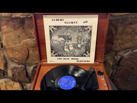 1976 Albert Elliot & The Blue Ridge Partners Bluegrass Vinyl LP Record Full Album
