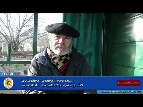 11-08-21 - Luis Ledesma - Remate de Ledesma y Arana S.R.L. - Tandil, Bs.As.