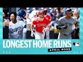 Longest Homers Of March April 2025 Ft Shohei Ohtani Mike Trout Aaron Judge AND MORE