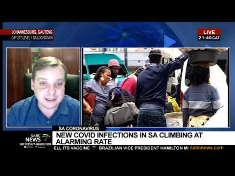 Dr Jeremy Nel looks at the alarming rate of the spread of COVID-19 in SA
