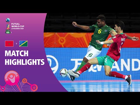 Morocco v Solomon Islands | FIFA Futsal World Cup 2021 | Match Highlights
