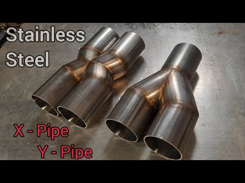 DIY X Pipe and Y Pipe | Stainless Steel