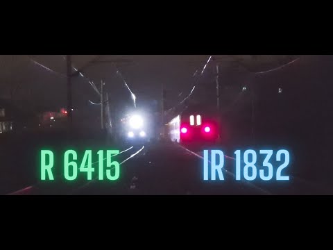 [4K HDR] IR 1832 și R 6415 în Iași 27.02.2023