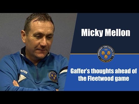 INTERVIEW | Micky Mellon pre Fleetwood (A) - Town TV