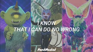 Group Performance &quot;I Got You (I Feel Good)&quot; By James Brown (Lyrics) | The Masked Singer