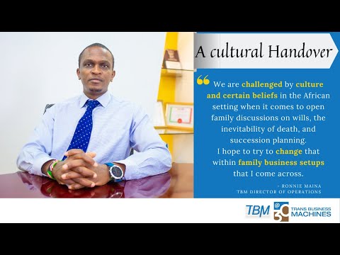 A Cultural Handover interview with #TBM Director of Operations