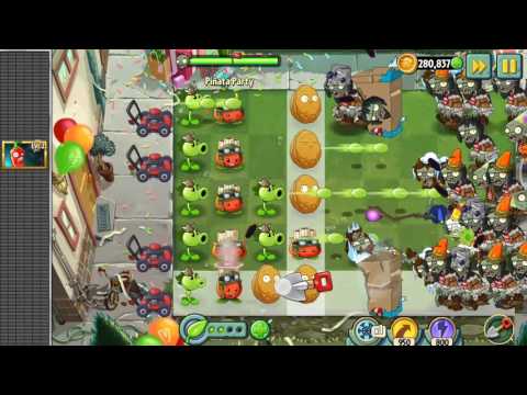 Daily Pinata Party 50 - Plants vs. Zombies 2 - PvZ's 8th Birthdayz Party