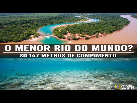 O Menor Rio do Brasil tem apenas 147 metros e é LINDO (Rio Azuis)