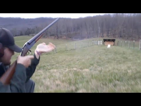 DO NOT SHOOT THIS GUN...(120 year old double barrel) #ithaca #doublebarrel #shotgun #explosion