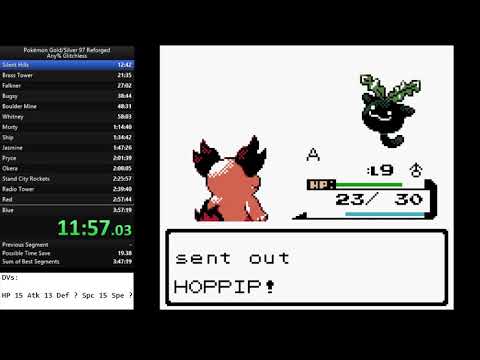 Pokémon Gold 97 Reforged Any% Glitchless Speedrun in 3:50:36 RTA