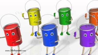 Color Songs - 3D Animation Learning Colors Nursery