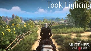 Witcher 3 E3 like graphics and sign in 2021 with mods TOOK LIGHTING