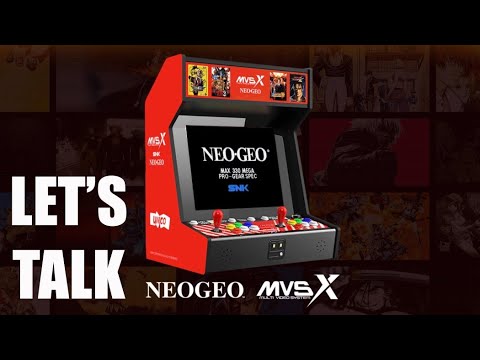 Let's Talk About The NeoGeo MVSX Arcade Cabinet