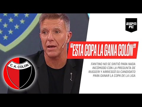 "La #CopaDeLaLiga la va a ganar #Colón": Alejandro #Fantino no se achicó y le respondió a #Ruggeri