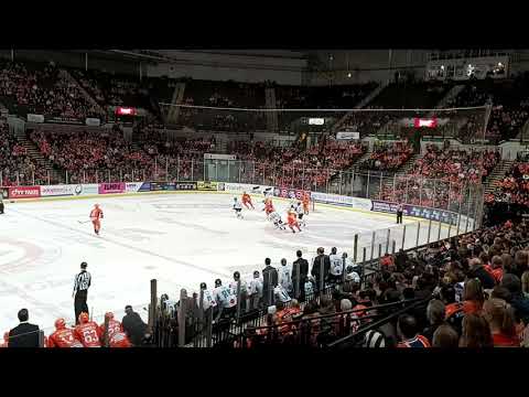 Sandstrom scores for Sheffield Steelers