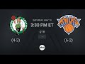 Boston Celtics New York Knicks NBAPlayoffs Presented By Google ABC Live Scoreboard