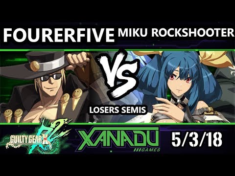 F@X 248 GGXRD2 - fourerfive (Johnny) Vs. Miku RockShooter (Dizzy) - Guilty Gear XRD Rev 2 LS