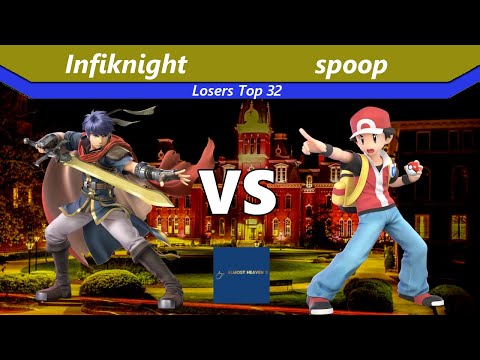 Almost Heaven 3 - Infiknight (Ike) vs spoop (Pokemon Trainer) - Losers Top 32 - SSBU