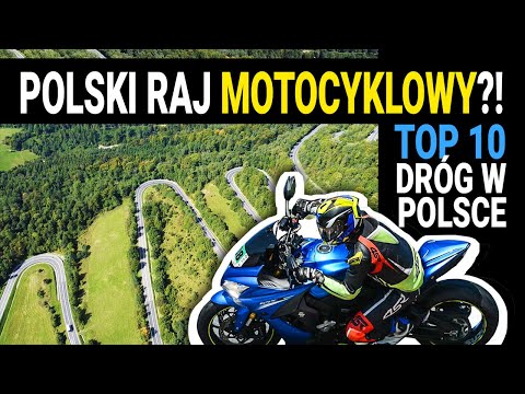 GÓRY SŁONNE motocyklem 4K | Ranking TOP 10 Dróg MOTOCYKLOWYCH w Polsce #1