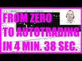 MQL5 TUTORIAL - FROM ZERO TO AUTOTRADING IN 4 MINUTES AND 38 SECONDS