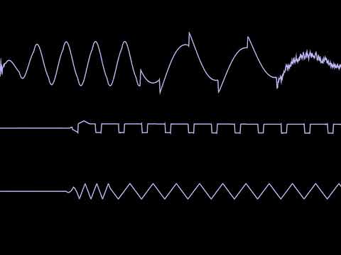 COMMODORE C64 SID - 2013 - EURO TRASH - WIKLUND  / Oscilloscope View