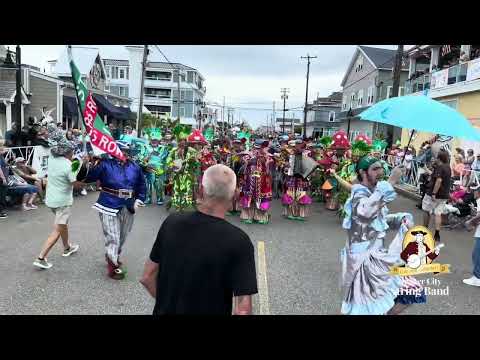 QCSB "You're A Grand Old Flag" - 2024 New Year's in North Wildwood Parade