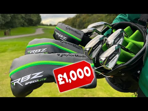 I bought the £1,000 TaylorMade golf package set!