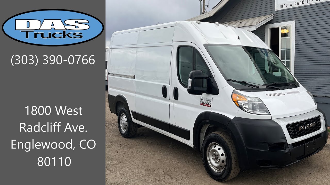 2020 Ram Promaster 1500 Cargo Van - High Roof/136in ...