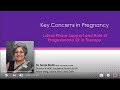 Key Concerns In Pregnancy By Dr Sonia Malik