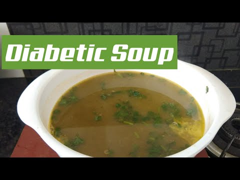 How to make simple vegetable soup Recipe I diabetic I...