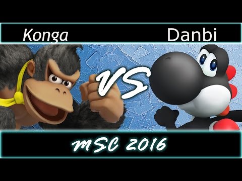 MSC16-Konga(DK) VS Danbi(Yoshi)-Pools-Smash 4-WiiU
