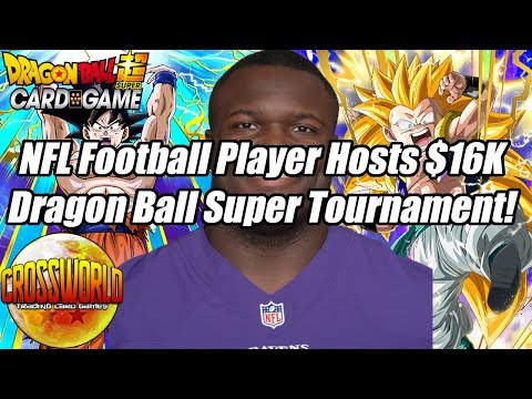 NFL Football Player Hosts $16K Dragon Ball Super Tournament! - Dragon Ball Super Card Game