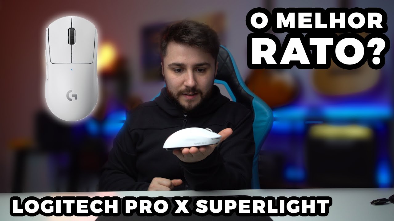 O MELHOR RATO GAMING! - Logitech G Pro X Superlight O MELHOR RATO GAMING! - Logitech G Pro X Superlight