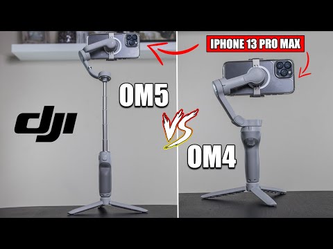 Best DJI Gimbal for iPhone 13 Pro Max | OM5 vs OM4!