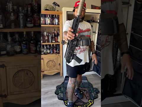 ShowLow Blackjack the MP5 killer?! #mp5 #subgun #smg #p365 #xmacro #suppressor #silencer
