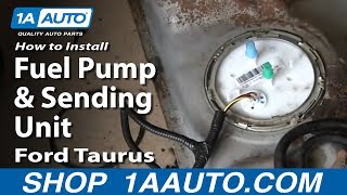 How to Replace Fuel Pump & Sending Unit 01-06 Ford Taurus