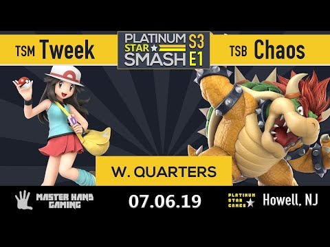 PSS S3:E1 - TSM | Tweek (Pokemon) vs TSB | Chaos (Lucina, Bowser) - W Quarters